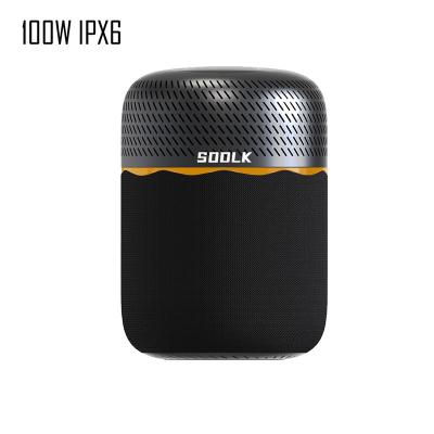 China No NFC 5pcs 100W 10400mah Driver Big Power Wireless Speakers Bass Sound Portable Bluetooth Speaker with AUX Bank. TF Card USB Power for sale