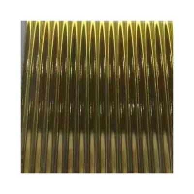 China High Strength Hot Sale Recommendation Ribbed Glass Pattern Glass for sale