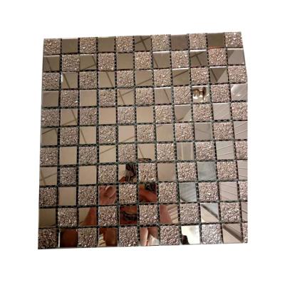 China Easy Installation Design Skillful Decorative Glass Mosaic Tiles Glass Mosaic for sale