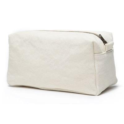 China RPET Recycled Cotton Cosmetic Bag Durable & Eco-Conscious Choice for Organizing for sale