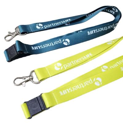 China Sustainable RPET Regenerated Polyester Lanyards for Everyday Use for sale