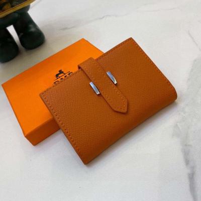 China 2022 Newest Designer Card Holder Fashion PU Leather Women's Bifold Type High Grade PU Leather Coin Clips ID Credit Card Holders for sale