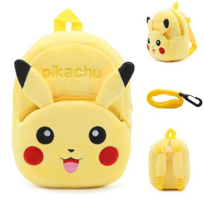 China New Design Plush Pokemon Toddler Bag Pokemon Pikachu Children No. UFOGIFT wander around for sale