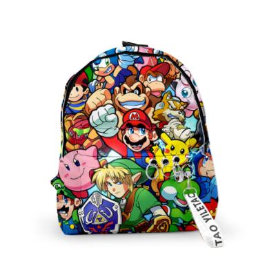 China No Bag UFOGIFT Mario Backpack With Shaped Mario Backpack For Kids Cartoon School Bags for sale