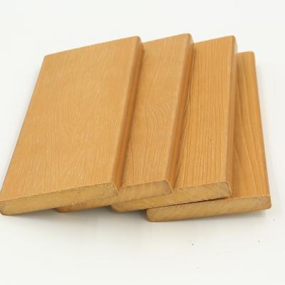 China Modern Internal Outdoor Decorative Wooden Furniture Extrusion Laboratory Plastic Composite Panels Decking for sale