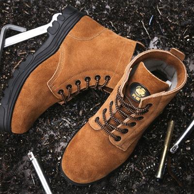 China Steel Toe Winter Boots For Work Mens Boots Safety Shoes Work Sport Safety Brand Safety Shoes for sale