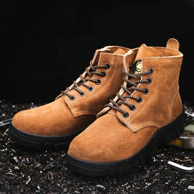 China High quality steel toe safety boots men work cut resistant safety shoes made in china for sale