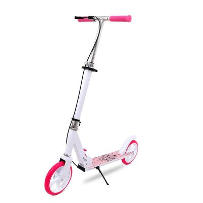 China Cheap Kids Fast Scooter Folding QUZOOR Kick Scooters Aluminum Alloy Folding Adjustable With Hand Brake for sale