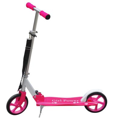 China QUZOOR Wholesale Fast Folding Wheel Kick Scooter 200mm Best Big Two Wheel For Adult And Teens for sale