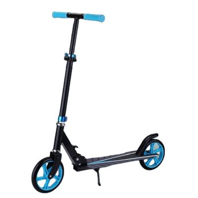 China Quick Folding Quzoor 2 Wheel Kick Scooters 4 Level Height Adjustable Kids Foot Scooter for sale