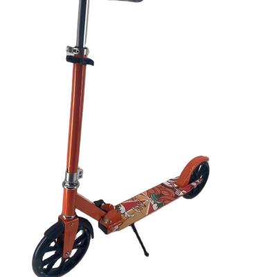 China Adjustable Lightweight Foldable Aluminum Frame Kick Scooter For Kids And Teens for sale