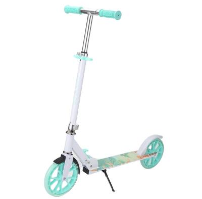 China 2022 New 2 Wheels Adults 200mm Wheels Hot Adjustable Foldable Wide Platform Scooter for sale