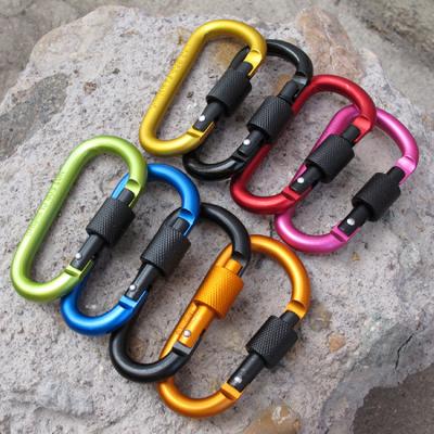 China Customized Rock Aluminum Alloy Aluminum Carabiner for sale