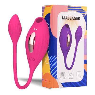 China Skin Friendly Mode Vibrator 10 Sucking Mode 7 Tongue Licking 2 in 1 G-spot Clitoris Nipple Stimulator Orgasm Sex Adult Toys for Women Couples for sale