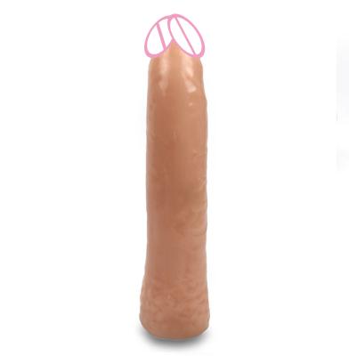 China Custom Wholesale Soft Real Touch Feeling Cock Penis Sex Toys Male Female Silicone Anal Realistic Dildos for sale