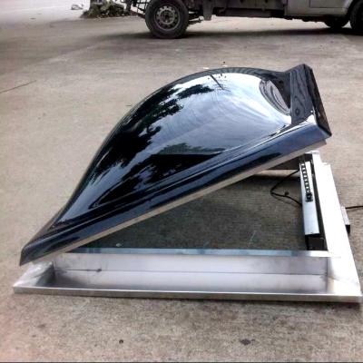 China Auto Automatic Controlled Double Glazed Dome Skylight for sale