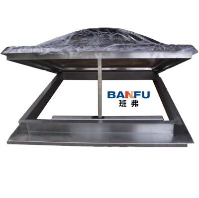 China Fashion 304 Stainless Steel Auto Motor Controlled Skylight for sale