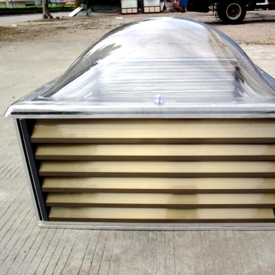 China pyramid ventilation skylight dome, breathing skylight 1.2x1.2m\1.2x2.4\............ for sale