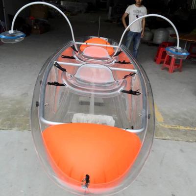 China Transparent Clear PC/Polycarbonate Kayak for sale