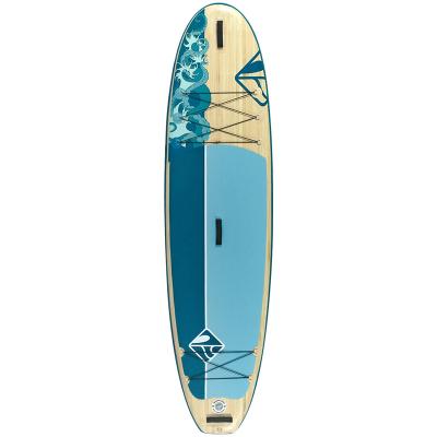 China New Stand China Factory Area Water Sports Paddle Board High Quality Wooden Inflatable SUP Board Inflatable SUP Board for sale