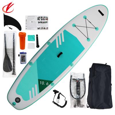 China Unisex Drop Shipping Surfboard Surfing Rack Up Inflatable Paddle Board ISUP Inflatable Paddle Board With All Accessories for sale