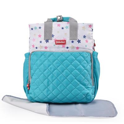 China 2021 Backpack Travel Baby Bag Bestselling Multifunctional Customized Diapers Bag Large Capacity Mother Backpack for sale