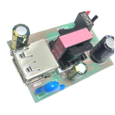 China FR-4 Design Manufacture OEM 5V 1AM Output Put Mobile Phone Charger PCB Power Supply Board Usb Pcba Charger for sale