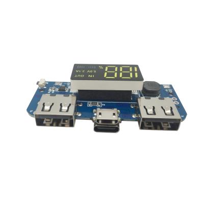 China FR-4 China Manufacturer OEM 5V 2.1A 1A Professional Power Bank Pcba Fast Charger USB PCB Mobile Board for sale