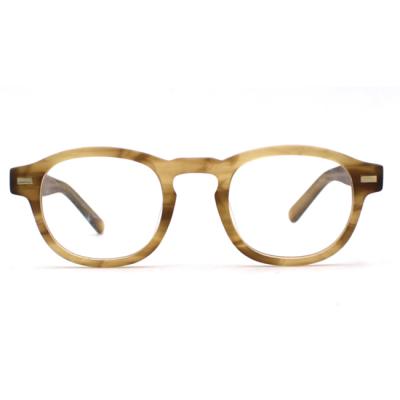 China Fashionable Custom Design Buffalo Horn Vintage Optical Glass Style Eyeglasses Frames for sale