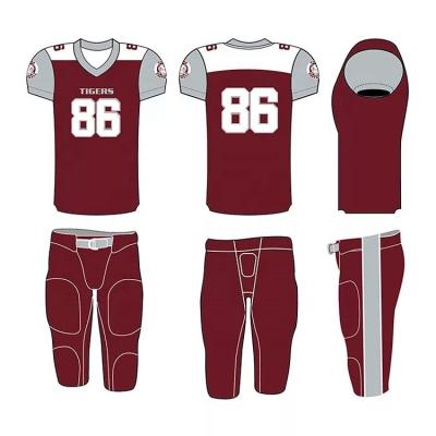 China New Arrivals American Football American Football Antibacterial Jersey Make Your Own American Football Jersey Custom Olive Apparel for sale