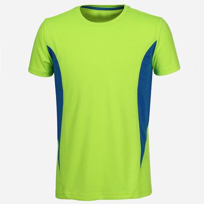 China New Breathable Badminton Training Wear Quick-Dry Moisture Wicking Neck Custom Sports T-Shirt Competition Round Tank Top for sale