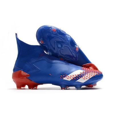 China Fashion \ comfortable \ durable football boots most popular kids mens FG and TF turf leather football boots soccer shoes for sale