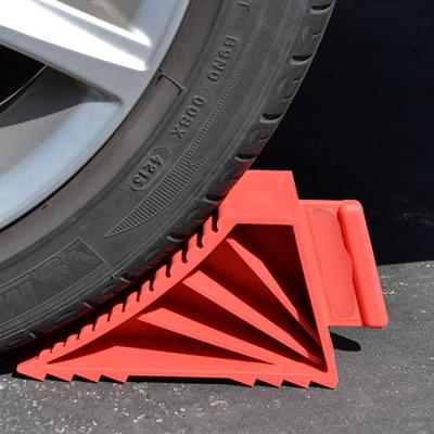 China All Non Slip Wheel Chocks 2 Pack High Grip Wheel Chocks Made In China for sale