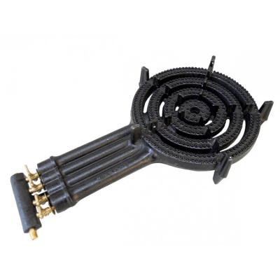 China Hotel High Pressure 4 Burner Cast Iron Ring Burner Grates Gas Stove for sale