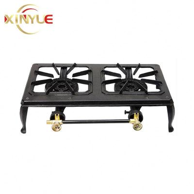 China Outdoor Electric Italian Black Cast Iron Camping Gas Cooker For Sale for sale