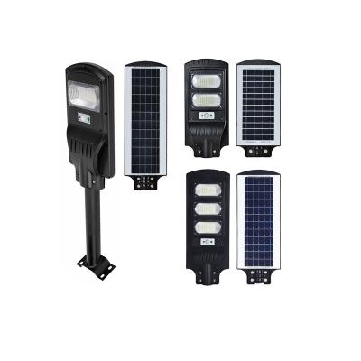 China Theme Park China Factory Led Lamp Ip65 Waterproof All In One Solar Street Light With 100% Safety for sale