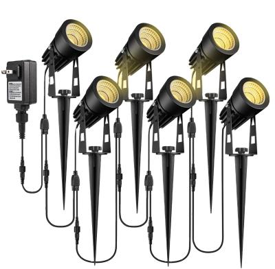 China Landscape lights with transformer plant direct lighting garden all in one solar lawn led landscape light for sale