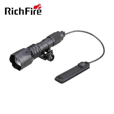 Cina 2021 New Tactical Flashlight RichFire 1000lm Boom Zoom Flashlight Tactical Flashlight With Remote Switch in vendita