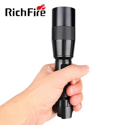 China Rheostat Led Flashlight 850nm 18650 Light Infrared Aluminum Alloy Military Hunting Flashlight for sale