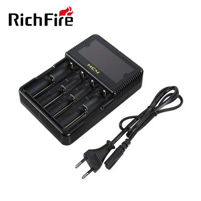 China Universal Battery Charger RichFire Battery Charger LCD Display 18650 Battery Charger zu verkaufen