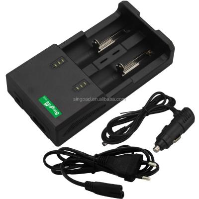 China RichFire High Quality Universal Quick Charger of EU/AU/UK/US Plug Standard for 3.7v Imr/li-ion Battery 1A/2A Fast Charger zu verkaufen