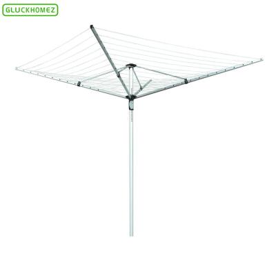 China 4AM 50m Folding Aluminum Rotary Airer For Special Onlineretailer for sale