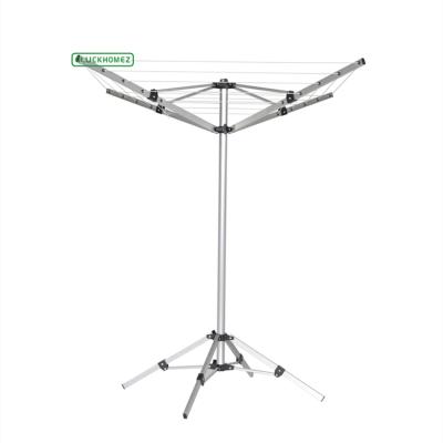 China 4AM 16M Aluminum Camping Balcony Folding Portable Dryer With Square Stand for sale