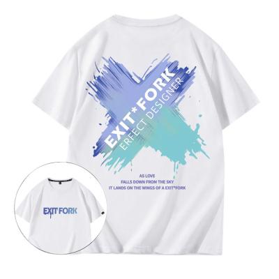 China Wholesale OEM 100% Breathable Soft High-end Soft Cotton Boys T-shirts Letter Silicone Printing Summer 2022 Casual Short Sleeve Tee Kids T-shirts for sale