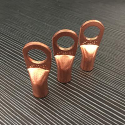 China Connecting Cable Lugs Crimp Type Terminal Cembre Bolt Copper Cable Lugs Alone for sale