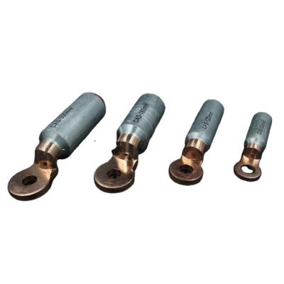 China DTL-2 Bimetallic Copper Type Terminal Cable / Ring Lugs / Stainless Steel End Lugs for sale