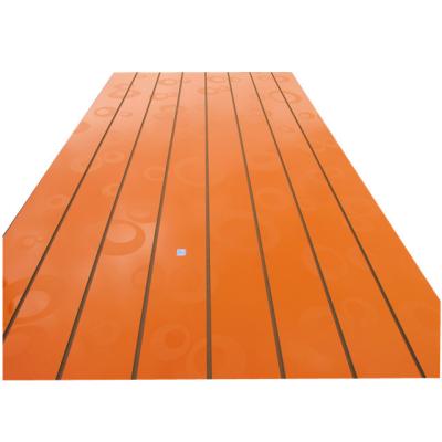 China 18mm slotted moisture proof MDF board / slat wall panel / slatwall panel for sale