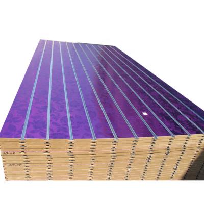 China Moisture Proof Durable Plastic Slatwall Board For Every Job / MDF Slatwall for sale