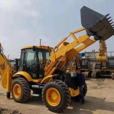 中国 JCB 4CX フロント エンド ローダー 使用済み バックホー ローダー 118KW レーティング 負荷 0 作業時間 販売のため