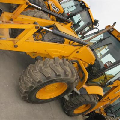 China JCB 3CX 4CX backhoe loader met 17000-18000 kg machinegewicht en volledig hydraulisch systeem Te koop